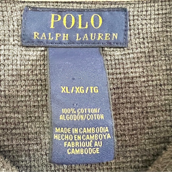 EUC Ralph Lauren crew neck long sleeve top L - Picture 4 of 4